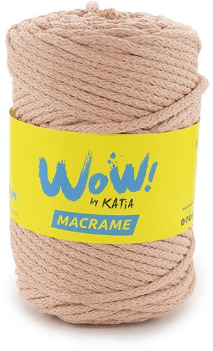 Katia WOW - Macrame 311 Chewing gum pink