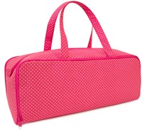 Yarnplaza Knitting Bag Pink Polka Dot-2