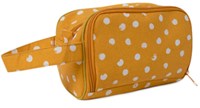 Yarnplaza Crochet Pouch Small Mustard Dots