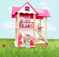 Wooden Doll House-2