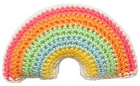 Yarnplaza Rainbow Rattle Crochet Kit 1 Pastel-2