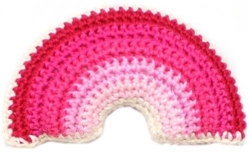 Yarnplaza Rainbow Hanging Stroller Toy Crochet Kit 4 Girly-2