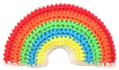 Yarnplaza Rainbow Rattle Crochet Kit 6 Colorful-2