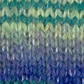 Katia WOW - Fluffy Color Trend 301 Bottle Green - Neon Green - Blue-2