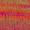 Katia WOW - Fluffy Color Trend 303 Orange - Strawberry Red - Pistache-2