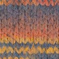 Katia WOW - Fluffy Color Trend 305 Green Blue - Ocher - Rust Brown-2