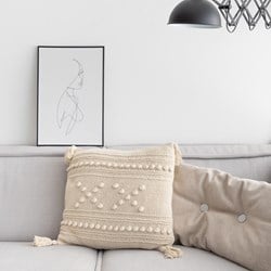 Knitting Pattern Yarn and Colors "XX" Cushion