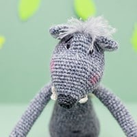 Crochet Pattern Yarn and Colors Boris Boar