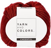 Yarn and Colors Chunky Cheerful Hat Crochet Kit 1 Burgundy-2