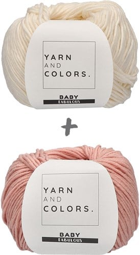 Yarn and Colors Classic Jumper Crochet Kit 1 Old Pink S-2