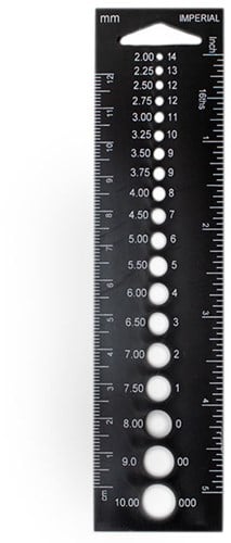 Yarn and Colors Needle Gauge