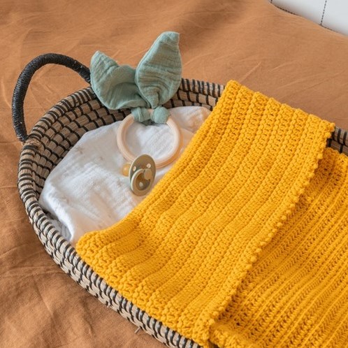 Khaki baby on sale blanket