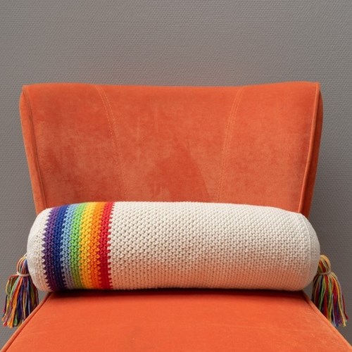 Yarn and Colors Inner Cushion Cylinder 49 cm x 15 cm-3