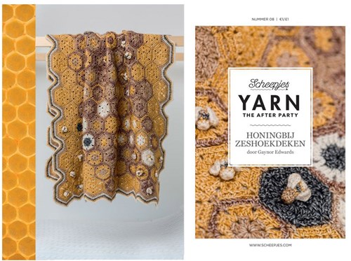 YARN The After Party nr.08 Honey Bee Blanket UK
