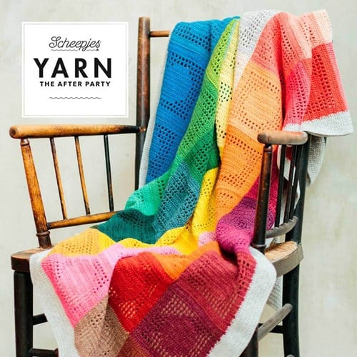 YARN The After Party nr.127 Rainbow Dots Blanket UK-3