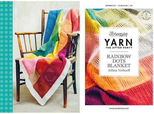 YARN The After Party nr.127 Rainbow Dots Blanket UK