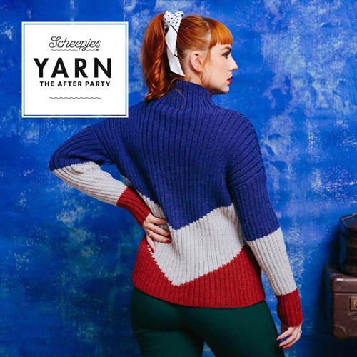 YARN The After Party nr.130 Chevron Jumper UK-3