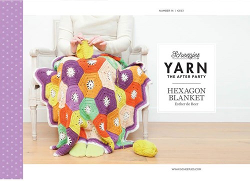 YARN The After Party nr.14 Hexagon Blanket UK