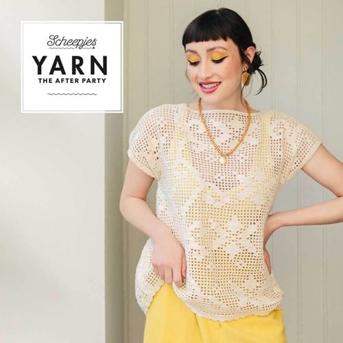YARN The After Party nr.149 Gentle Breeze Filet Top UK-2