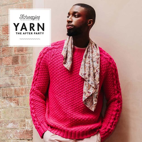YARN The After Party nr.186 Moss and Cable Jumper UK-2