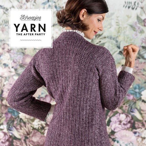 YARN The After Party nr.29 Herringbone Cardigan UK-2