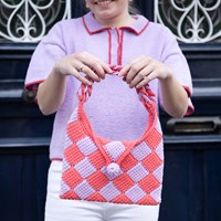 Zen Entrelac Pouch Crochetkit-3
