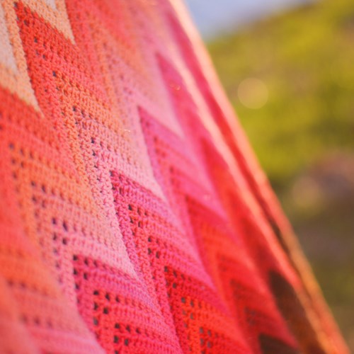 100 Colours Ripple Blanket Crochet Kit-3