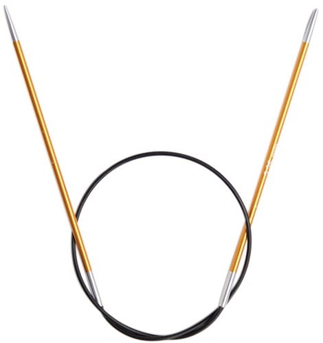 KnitPro Zing Fixed Circular Knitting Needles 40cm 2,25mm