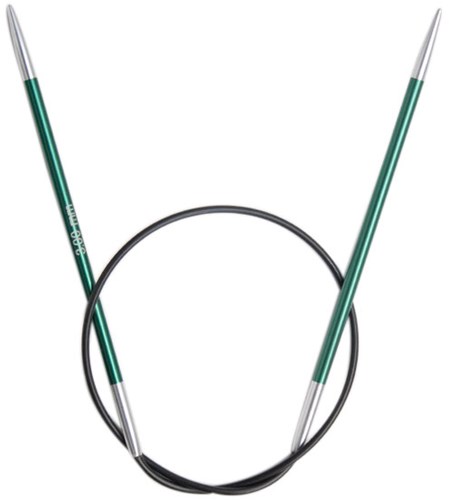KnitPro Zing Fixed Circular Knitting Needles 40cm 3mm