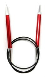KnitPro Zing Fixed Circular Knitting Needles 80cm 2mm - 12mm