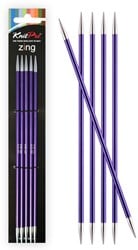KnitPro Zing Double Pointed Needles 20cm 2mm - 8mm