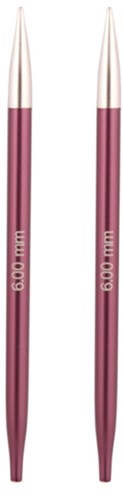 KnitPro Zing Interchangeable Circular Knitting Needles 6mm