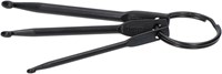 Yarnplaza Keychain Crochet Hook Set Black-2